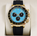 Turquoise blue watch